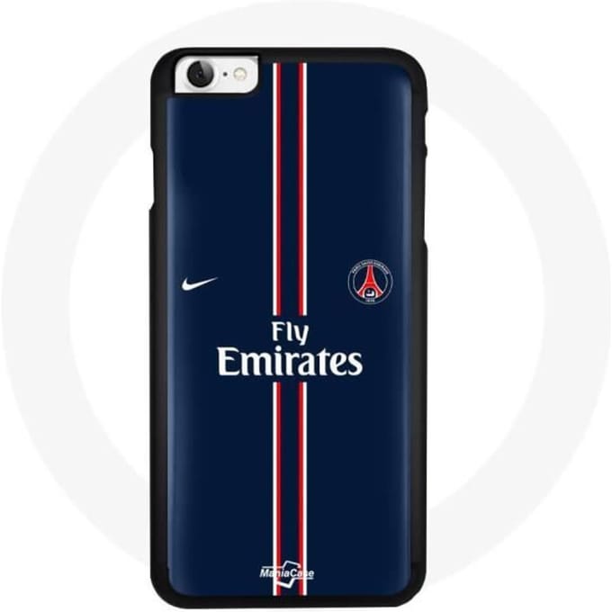 Coque - PSG - Iphone SE - Souple - Bleu - Logo