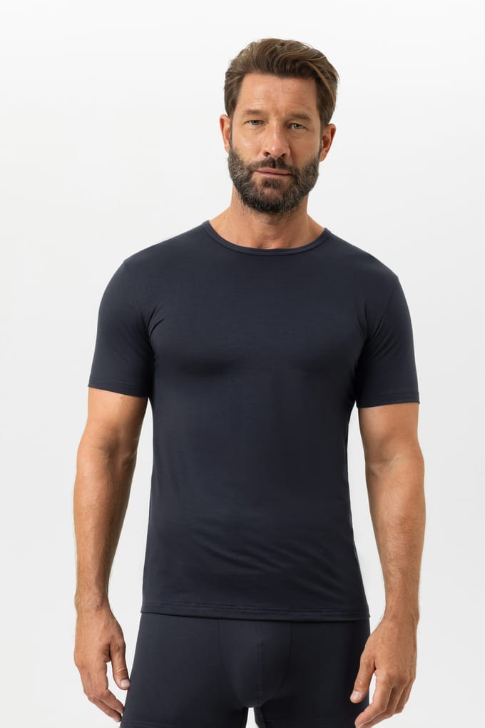 Shirt 1/2 mouw Serie Network Marineblauw