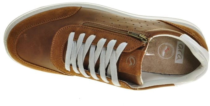 Comfort Herenschoenen Cognac Steunzolen maat 41