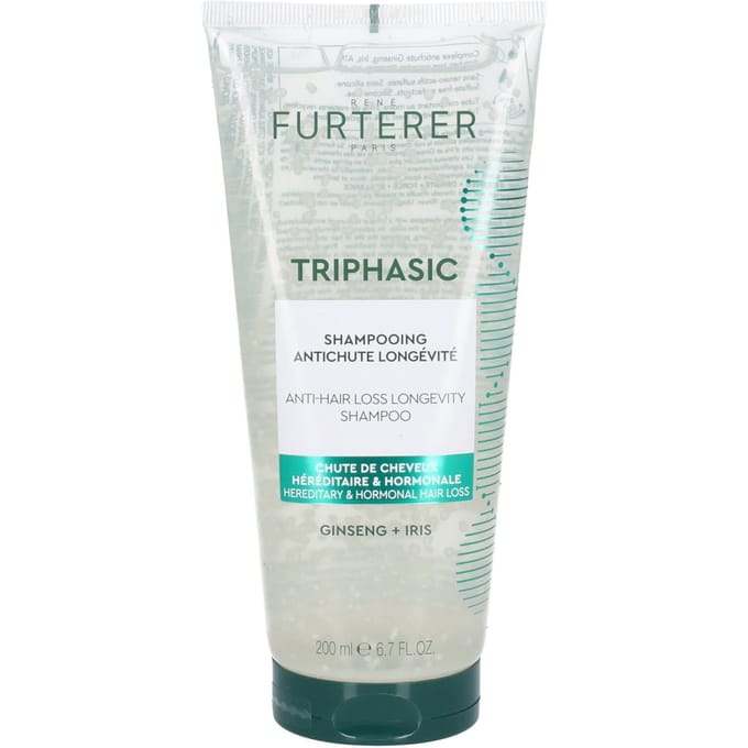René Furterer Triphasic Anti-haaruitval Shampoo Voor Levensduur, Erfelijke & Hormonale Haaruitval 200ml