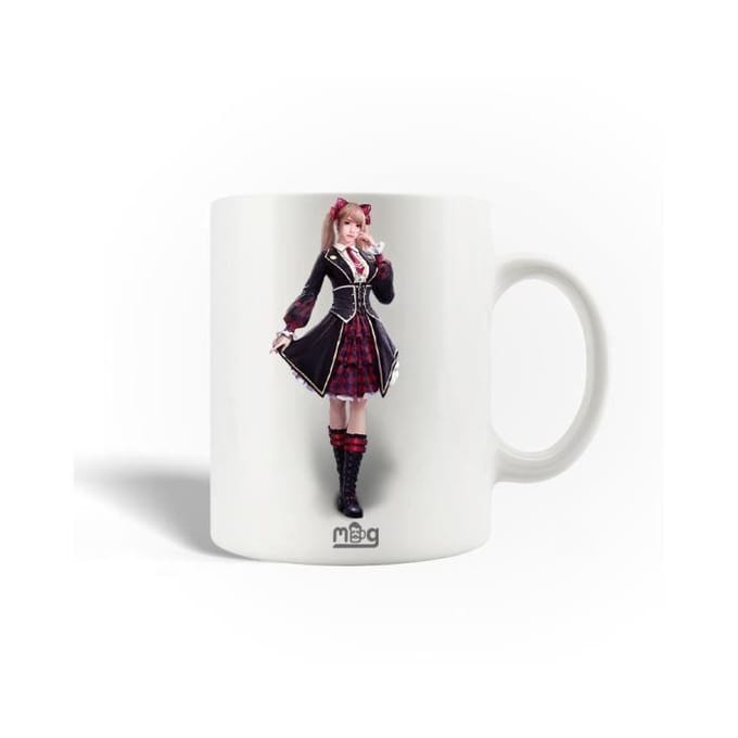 Mug en Céramique - MANIACASE - Free Fire Caroline - 30cl - Compatible Lave-Vaisselle - Blanc