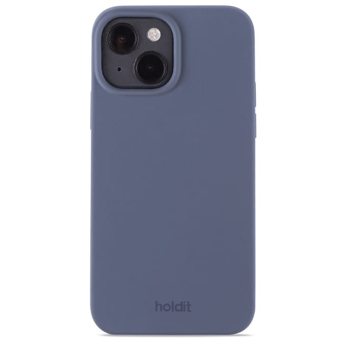 Holdit Silicone Case geschikt voor Apple iPhone 15 - Pacific Blue