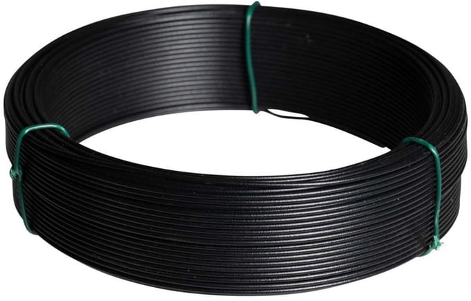 binddraad 1,5mm 50m Zwart.