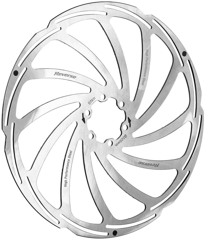 Reverse Brake Disc Steel Silver - UNI