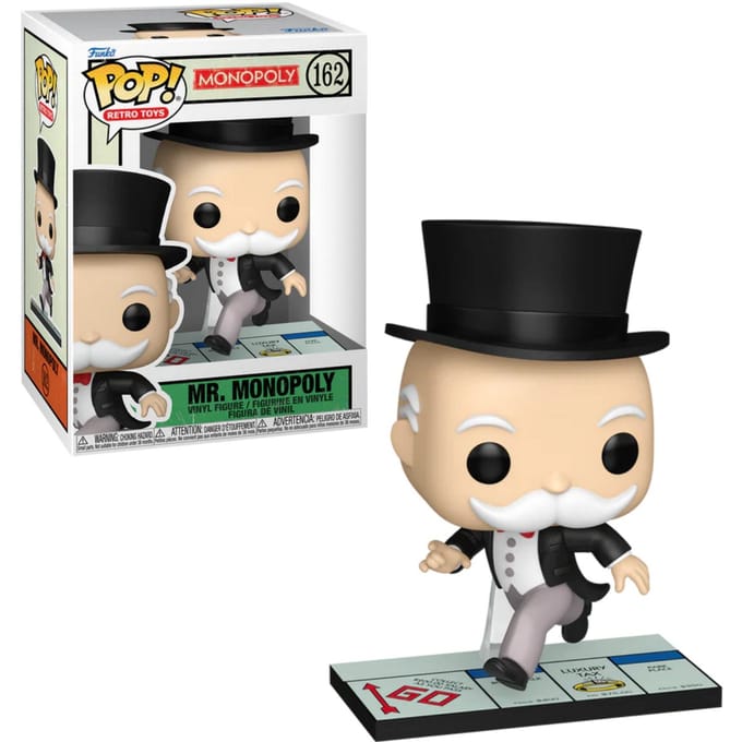 Funko Pop! #162 Retro Toys: Monopoly - Mr. Monopoly