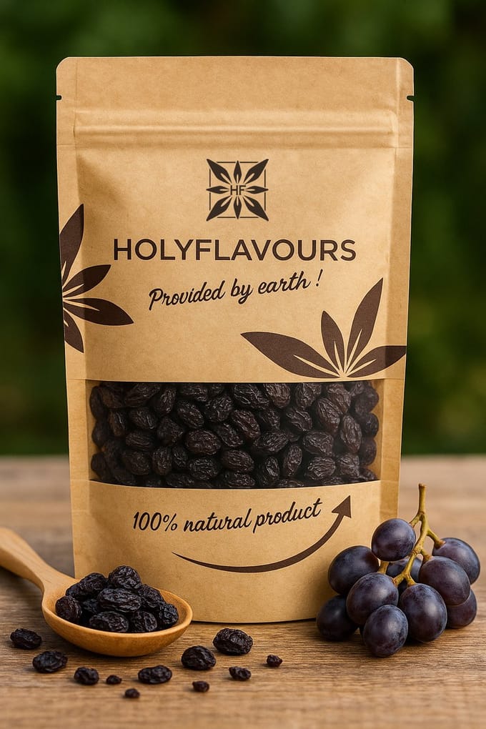 Blue Thompson rozijnen - 100 gram - Holyflavours