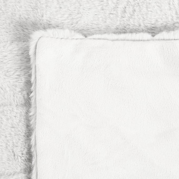 CHAAB - Plaid - Gebroken wit - 200 x 220 cm - Polyester