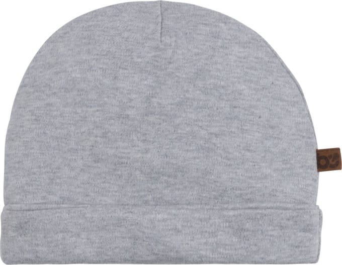 Baby's Only Mutsje Melange - Grijs - 3-6 mnd - 100% ecologisch katoen - GOTS