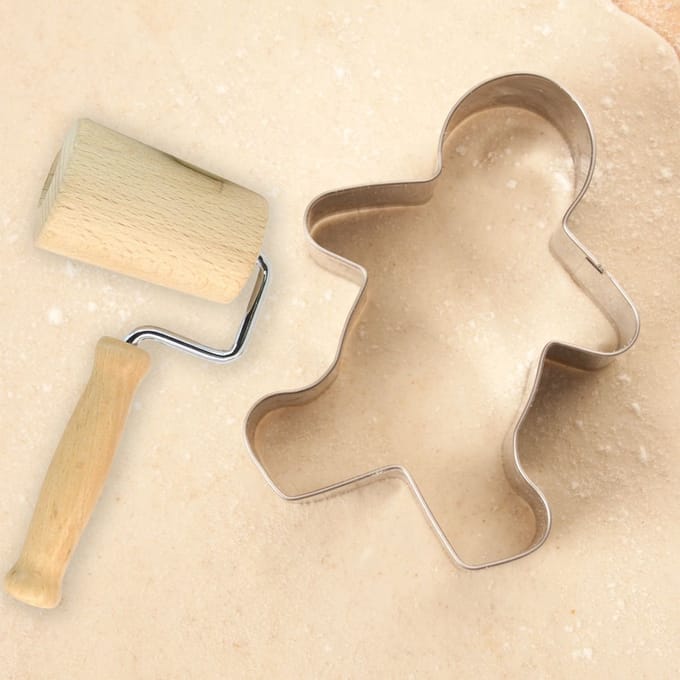 Mini houten deegroller 17 cm Fackelmann Boissellerie