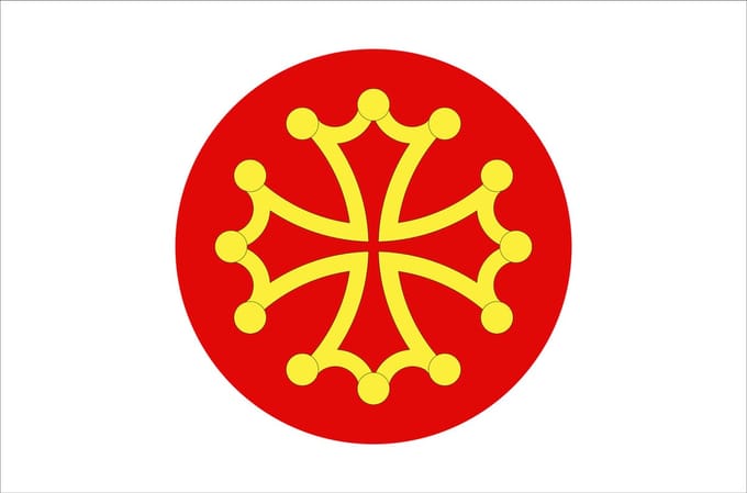Vlag Hérault 100x150cm