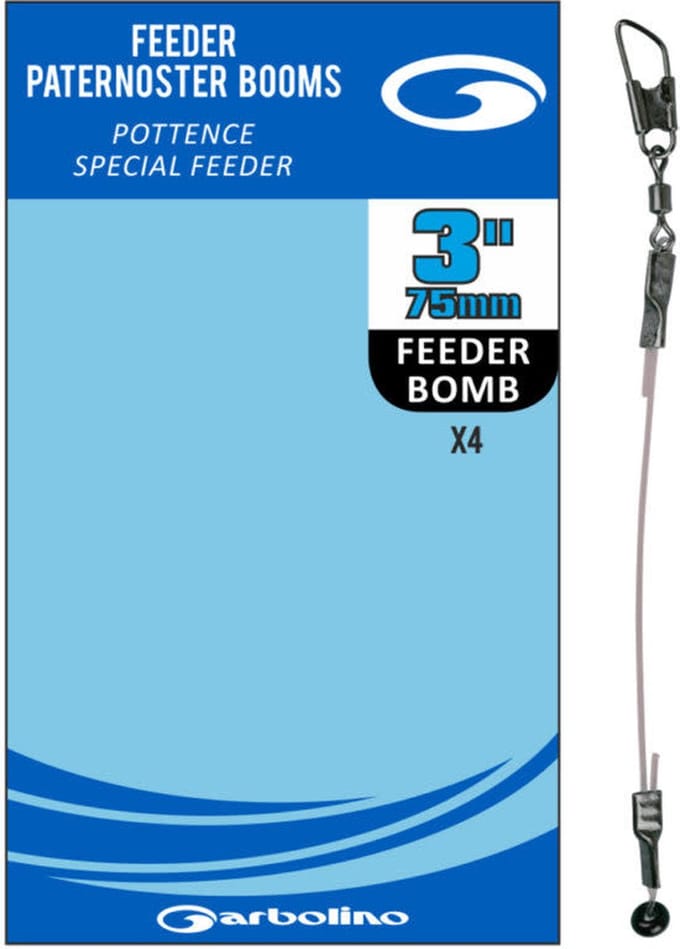 Garbolino Afhouder Feeder Paternoster Boom (3 pcs) - Maat : 4 - 100mm