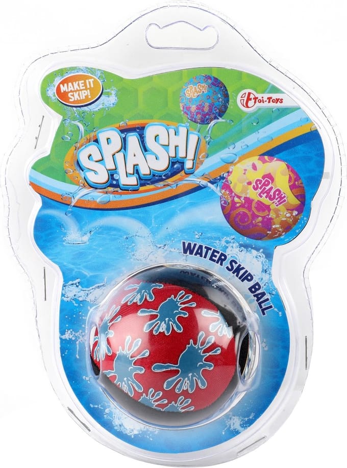 Toi-toys Waterstuiterbal Splash Polyester Roze/blauw