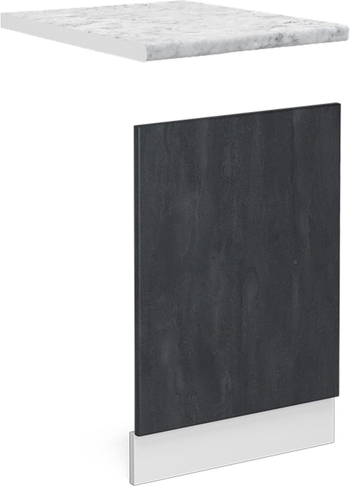 Vicco R-Line Frontpaneel – 45 cm WB Marmer Zwart beton