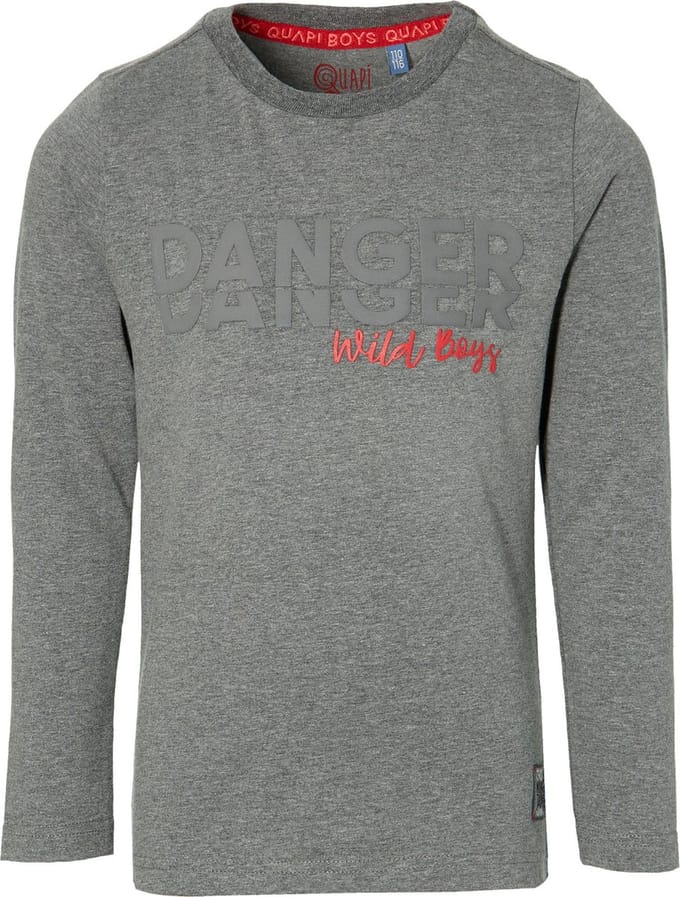 Quapi longsleeve Darin grijs voor jongens - maat 146/152