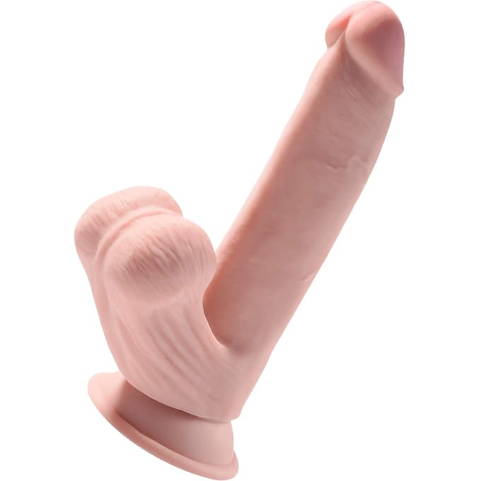 King Cock Plus Realistische Dildo Met Bewegende Balzak - 24 cm