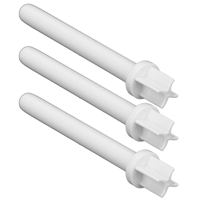 3 stuks Naaimachine Spoel Wit Plastic Kleermakerij Hulpaccessoires voor Handwerk Liefhebber white