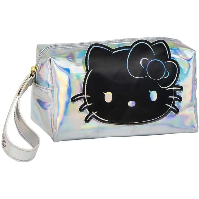 Hello Kitty Holografische toilettas 18 cm