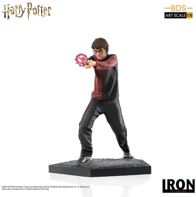 Harry Potter Bds Art Scale 1/10 Figuur Zwart