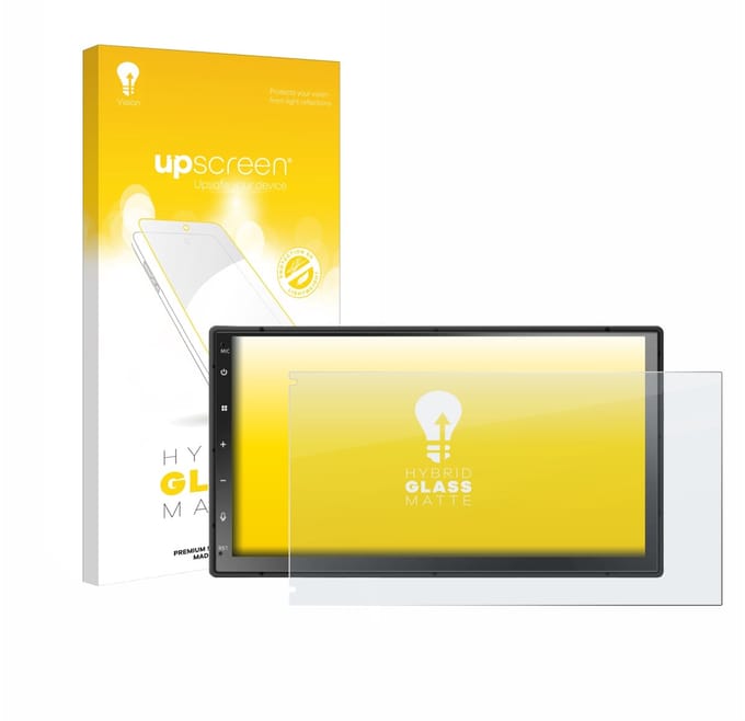 upscreen - Screenprotector voor Atoto A5LG2B7T 7" - Folie Beschermfolie Beschermglas matte