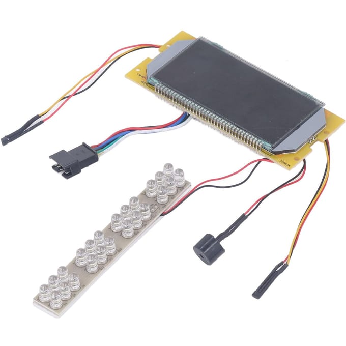 Elektrische Scooter LCD Display PCB Waterdicht LCD Paneel Scherm Vervanging voor KUGOO S1S2S3 36V gray