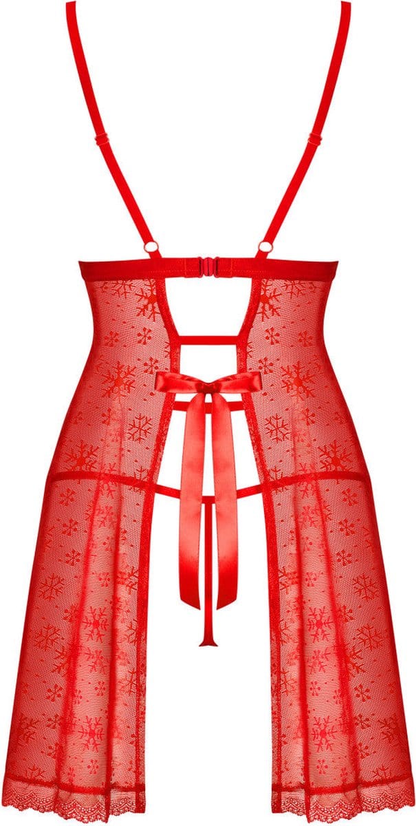 Obsessive - Claussica Babydoll & Thong M/L