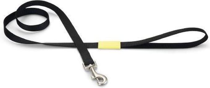 Nylon looplijn zwart 120cm x 20mm