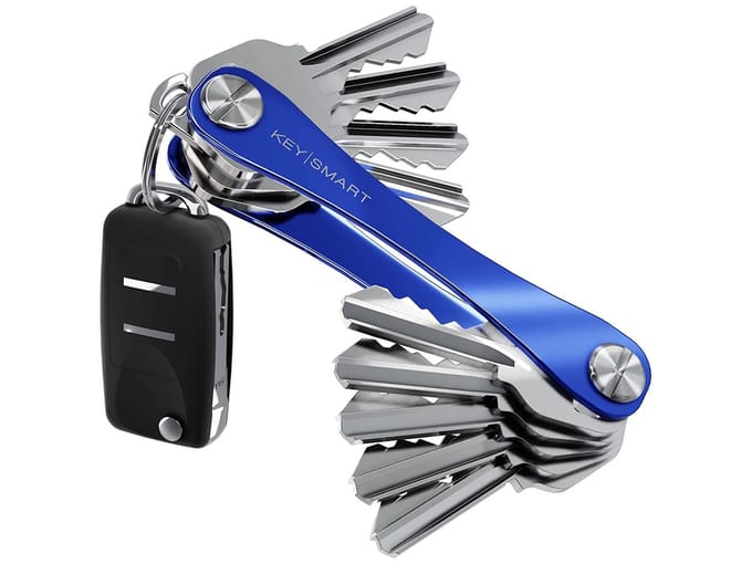 KeySmart 2.0 Extended - Blue (2-8 sleutels)