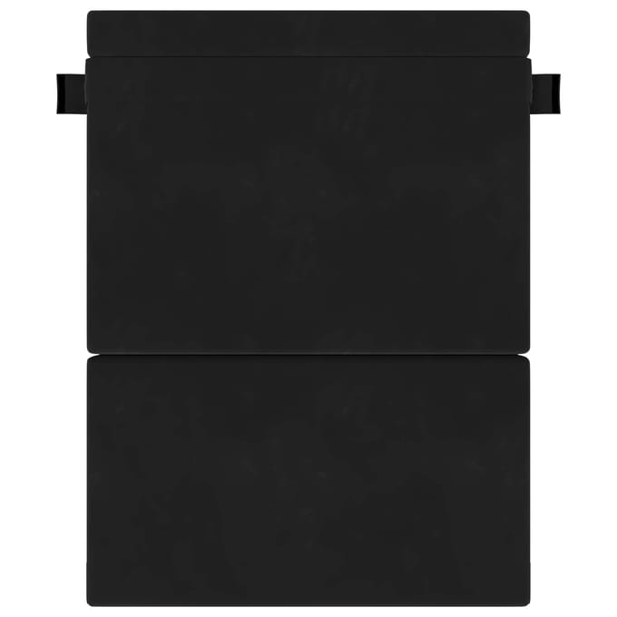 vidaXL - Vouwbare - Sofa - Bed - Zwart - 152 - x - 86,5 - x - 60 - cm - Stof