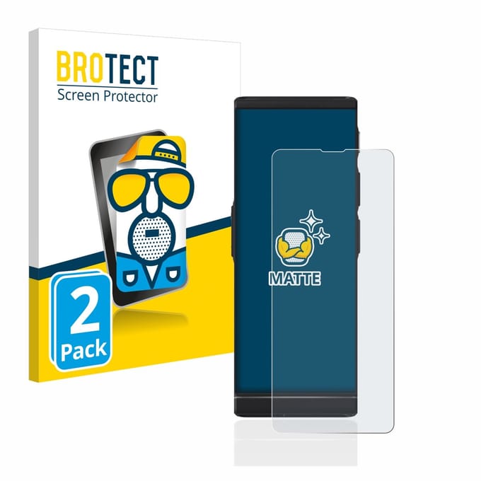 BROTECT - Screenprotector voor Vasco Translator V4 - Folie Beschermfolie matte 2 Stuks