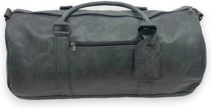 Ralph Boyer Weekendtas met schouderriem - Grijs - 25 x 25 x 55 cm