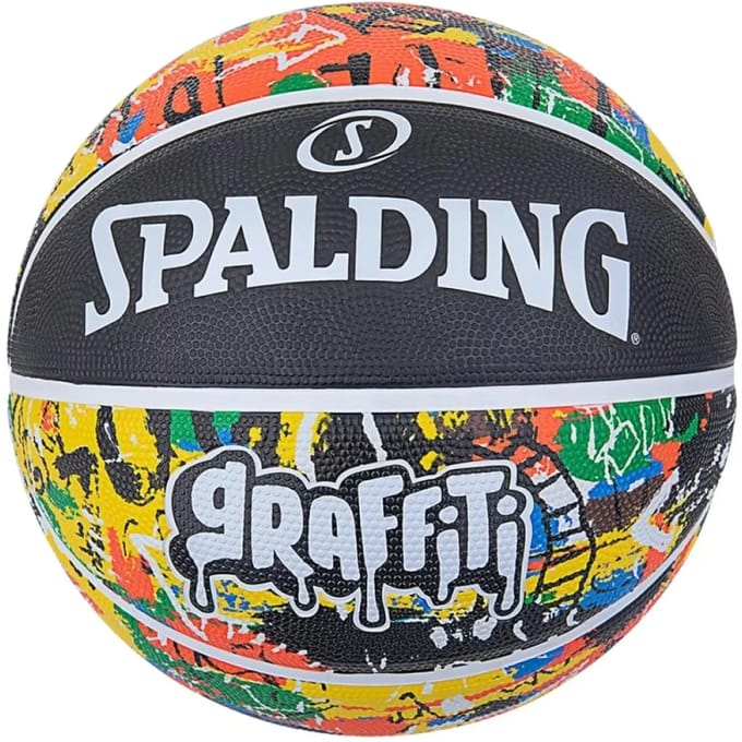 Basketbal Spalding Rainbow Graffiti Rubber