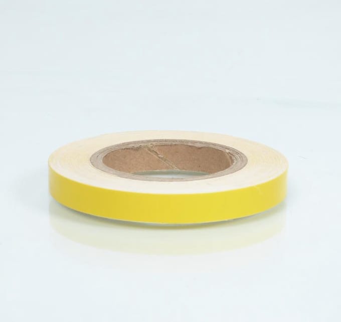 vicma velglint voor motorfiets 838am / geel / 7mm x 6m nieuw