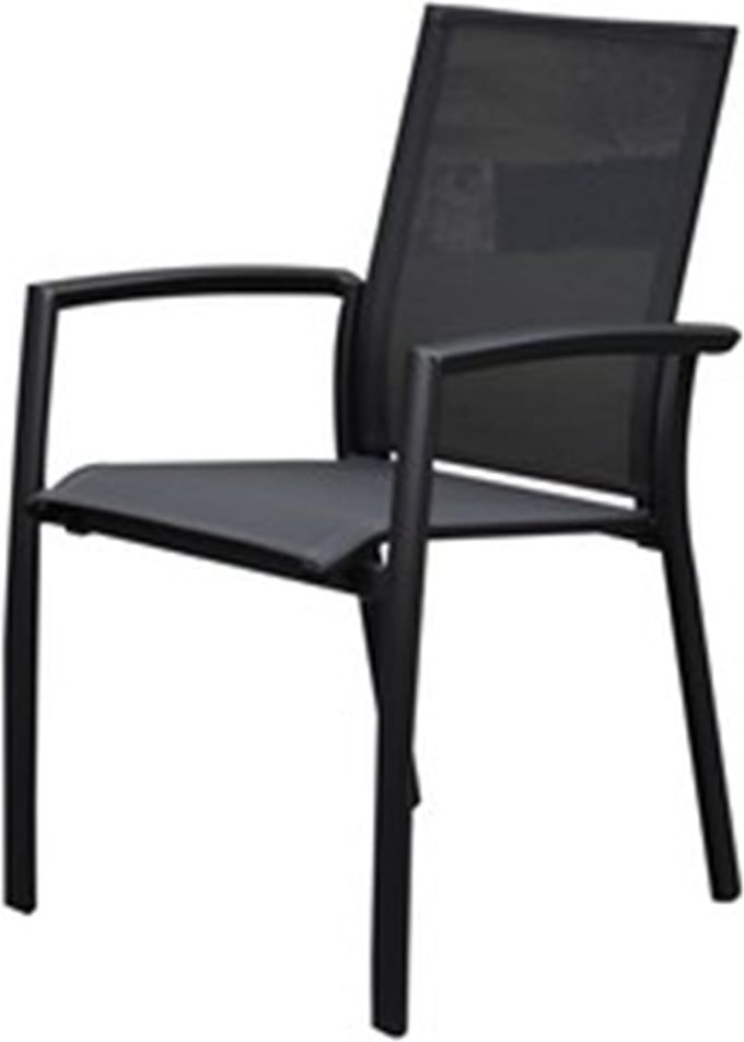 Malaga Angora dining tuinset 220x100x74,5 cm 7 delig aluminium
