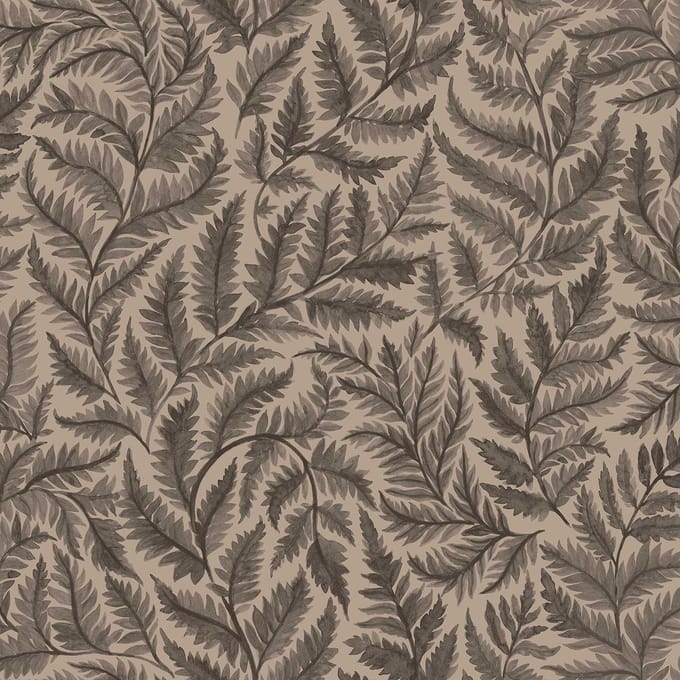 Boråstapeter Vliesbehang 7793 - Adorn - Botanisch Zwart - 53cm x 10.05m
