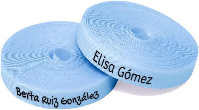 100 Gepersonaliseerde Strijklabels voor Kleding met Pictogrammen