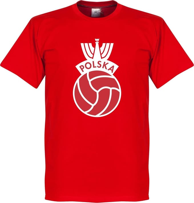 Polen Vintage Logo T-Shirt - Rood - L