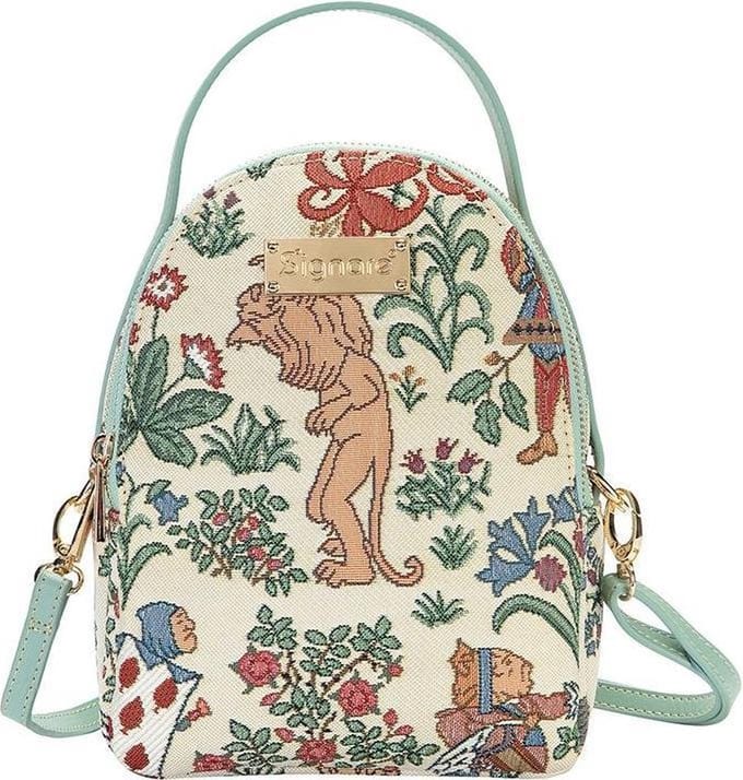Signare Mini Backpack - Schoudertas - Alice in Wonderland – Charles Voysey