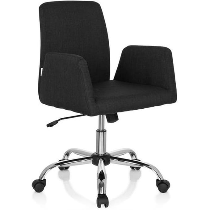 Bureaustoel FLOW stof, zwart hjh OFFICE