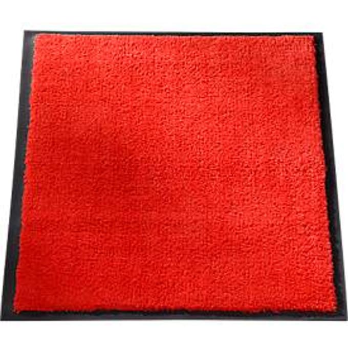 Kleen-Tex Deurmat Wash&Dry Regal Red, 60 x 90 cm.
