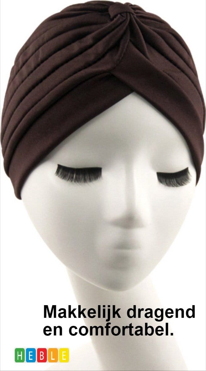 *** Hoofddeksel Head Wrap Chemo Muts - Hijab - Tulband - Muts - Chemo - van Heble®***