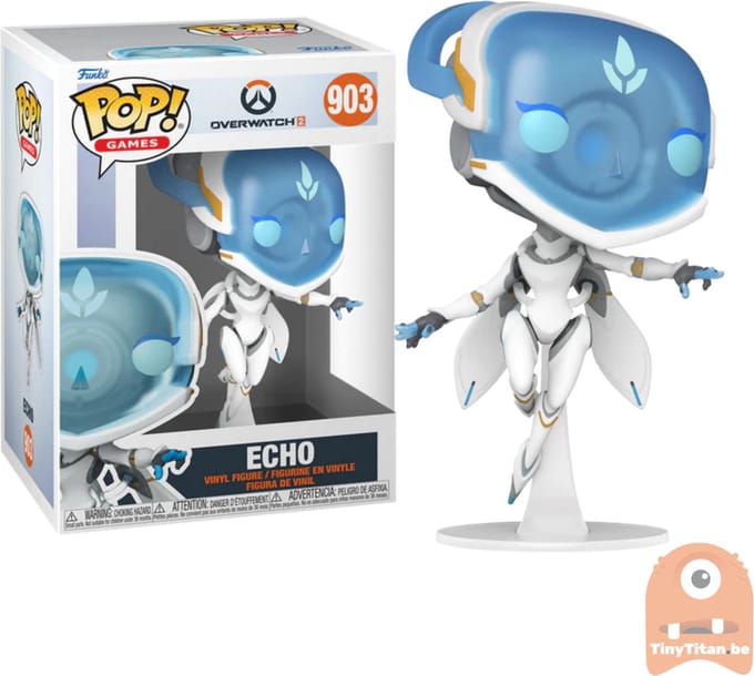 Funko Overwatch Verzamelfiguur POP! Games Echo 9 cm Multicolours