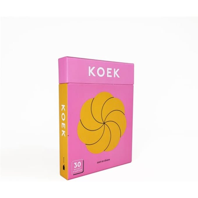 Koek - 30 Receptkaarten - Diversen