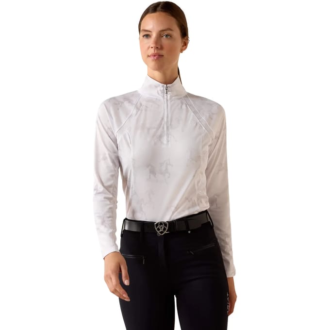 Damestrui met 1/4 rits Ariat Sunstopper 3.0
