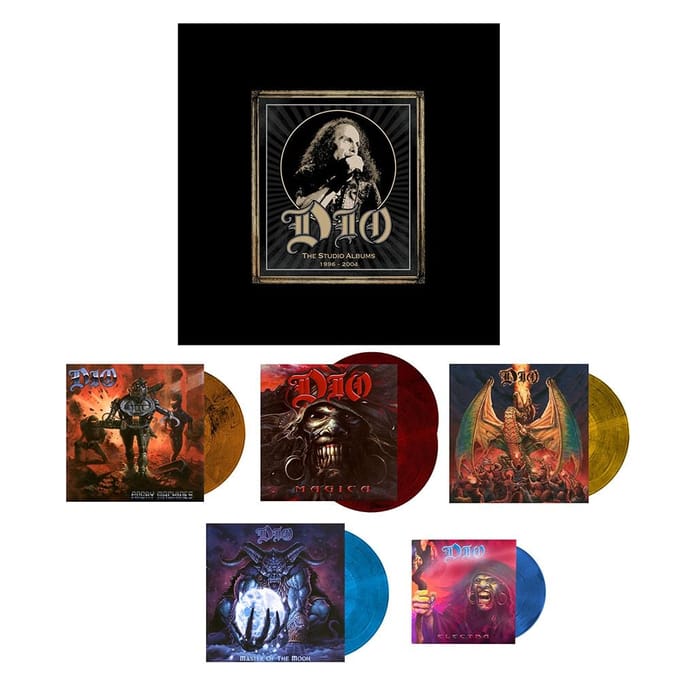 DIO - The StuDIO Albums 1996 - 2004 (6 LP) (Coloured Vinyl) (Limited Edition)