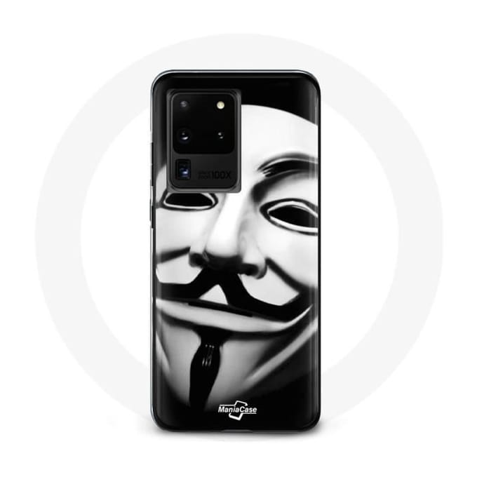 Coque pour Samsung Galaxy S20 Ultra Nous sommes légion masque anonyme