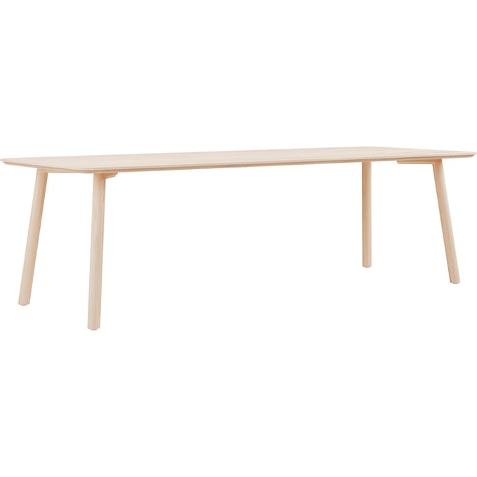 Objekte unserer Tage MEYER 23 Tafel - essen gewaxt/wit gepigmenteerd - XLarge (240 x 92 cm)