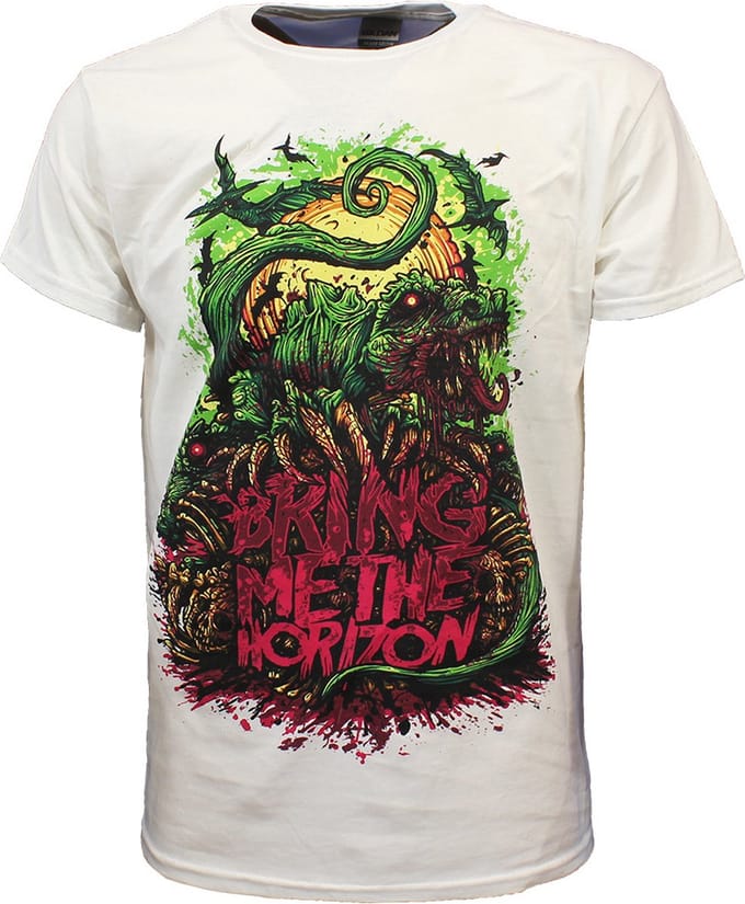 Bring Me The Horizon Dinosaur T-Shirt - Officiële Merchandise - S