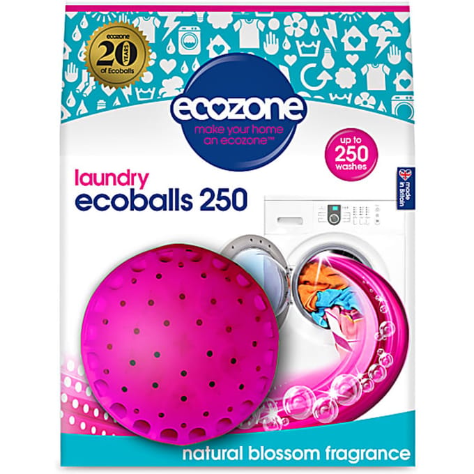 Ecozone Ecoballs 250 wasbeurten - Natural Blossom