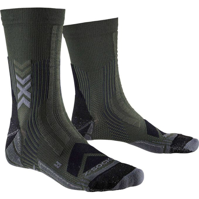 X-socks Hike Expert Silver Crewsokken Groen EU 35-38
