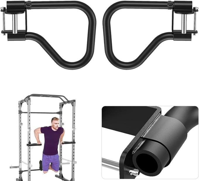 Verstelbare Dipstang Opzetstukken voor Krachttraining aan Squat Rack